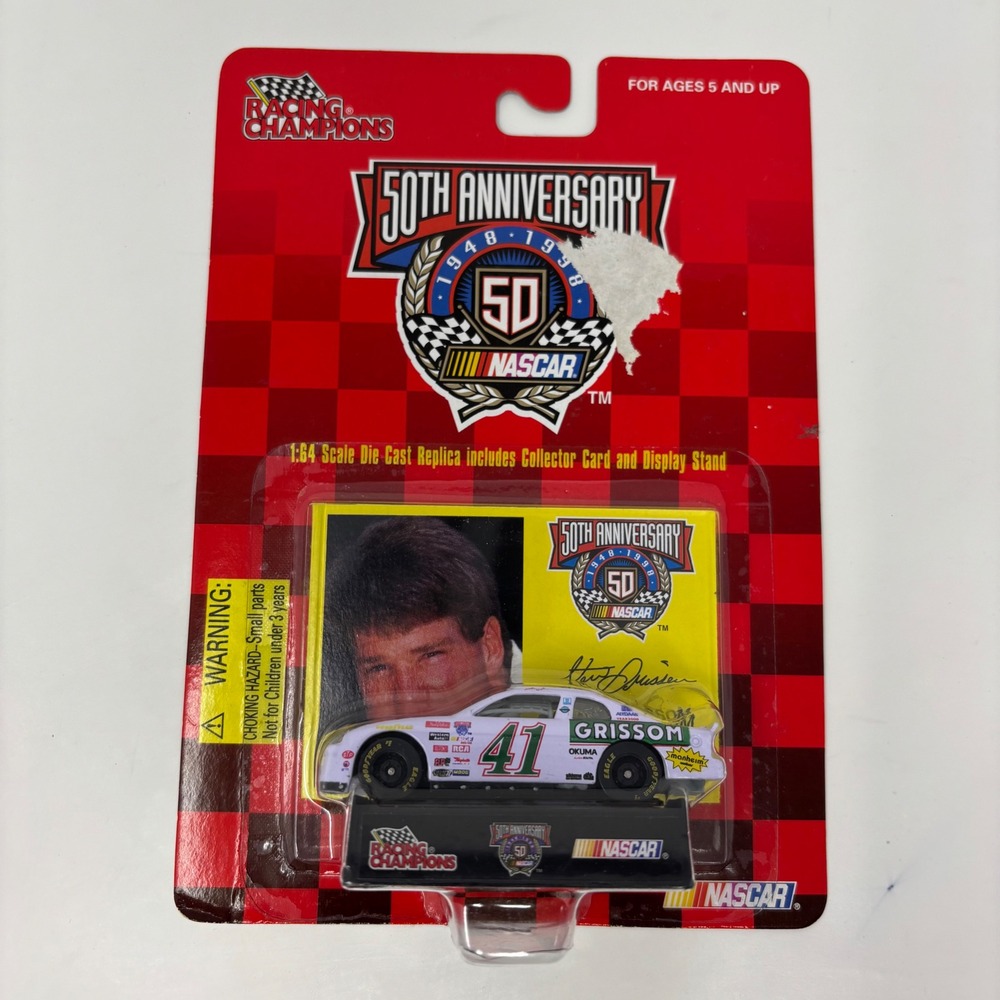 NASCAR 50th Anniversary Steve Grissom #41 Racing Champions 1:64 Diecast